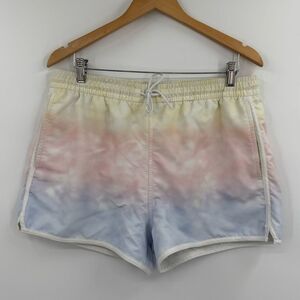 Abercrombie & Fitch x The Trevor Project Unisex Pride Cabana Swim Trunks | Large